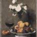 Still Life with Roses, Fruit and a Glass of Wine